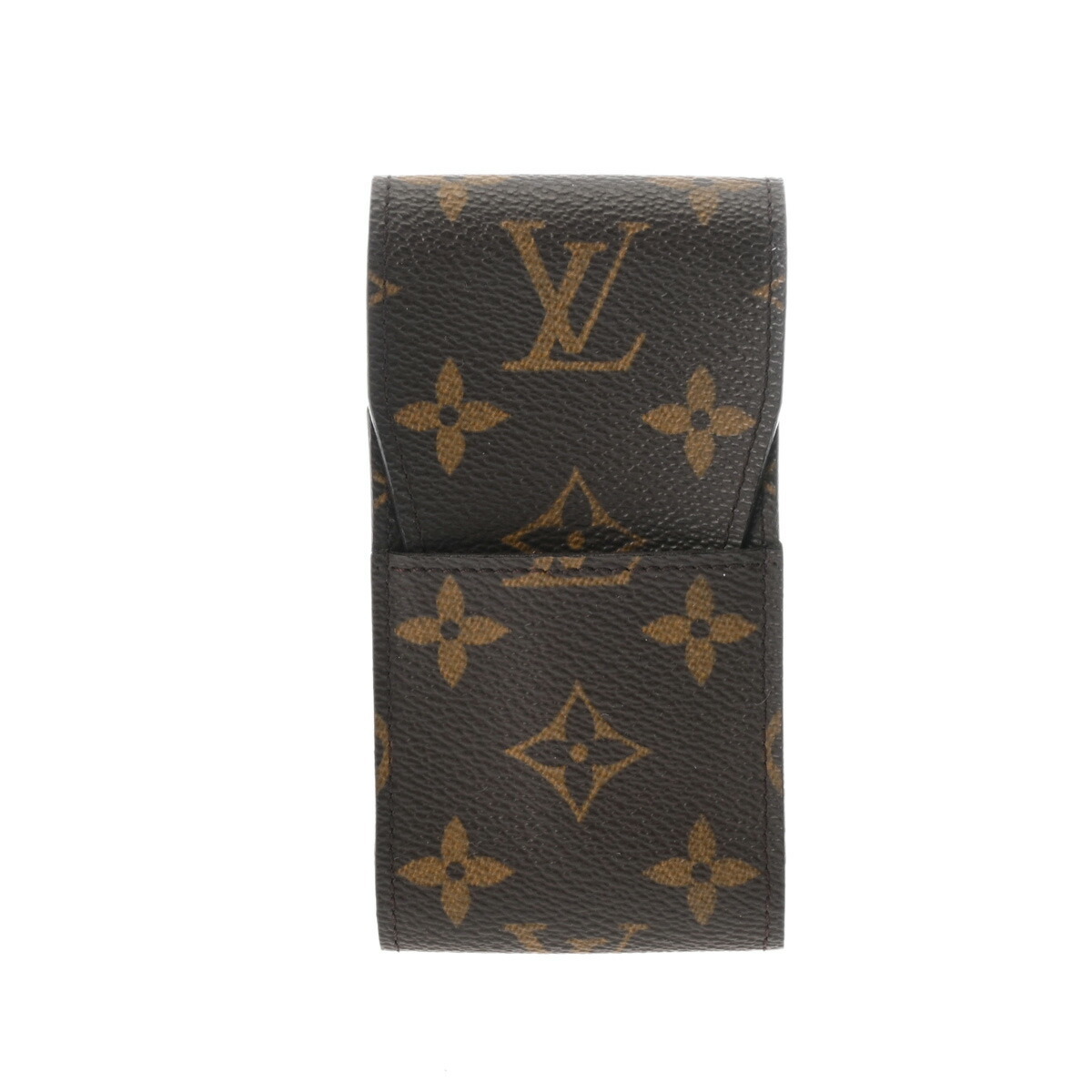 Louis Vuitton Monogram Etuy Cigarette Case Brown Leather Accessories